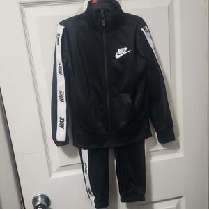 Nike Kids Black Jacket & Pants Set